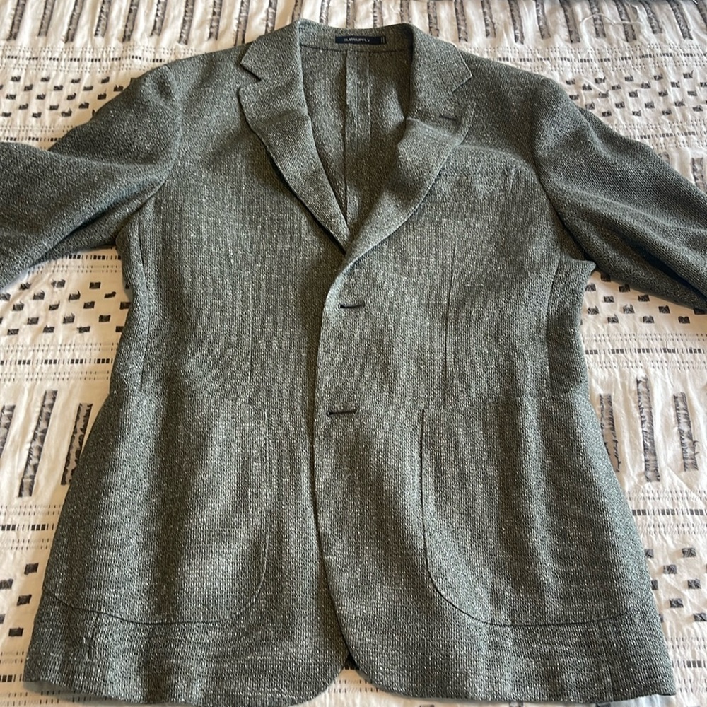 SuitSupply Men’s Wool/Silk Blazer